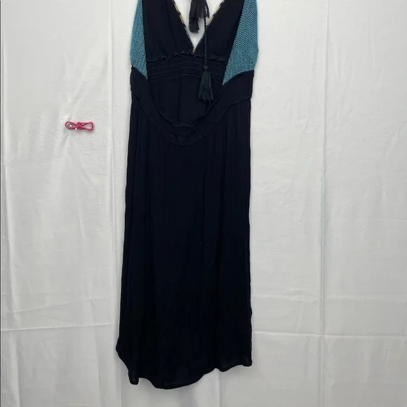 Crochet halter hippy 70s dress - Picture 4 of 4